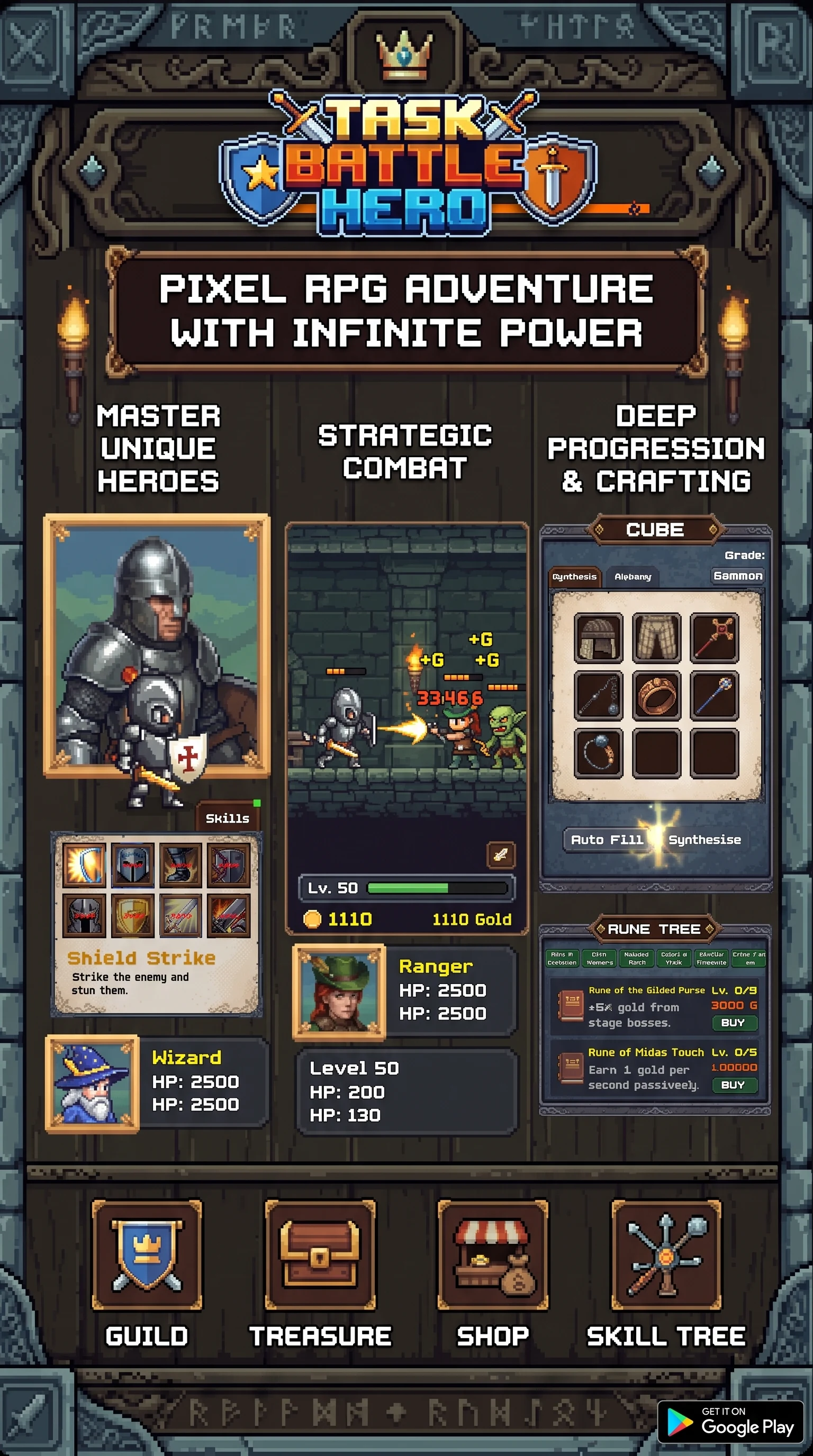 TBH: Task Battle Hero Idle RPG screenshot