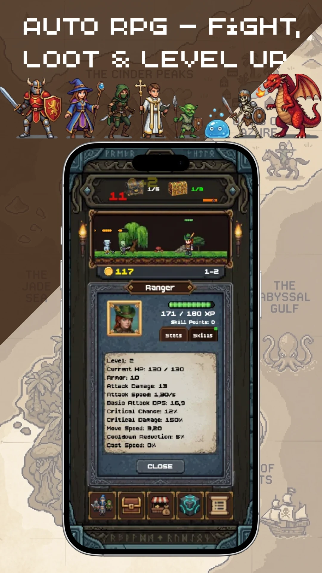 TBH: Task Battle Hero Idle RPG screenshot